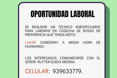 aviso empleo